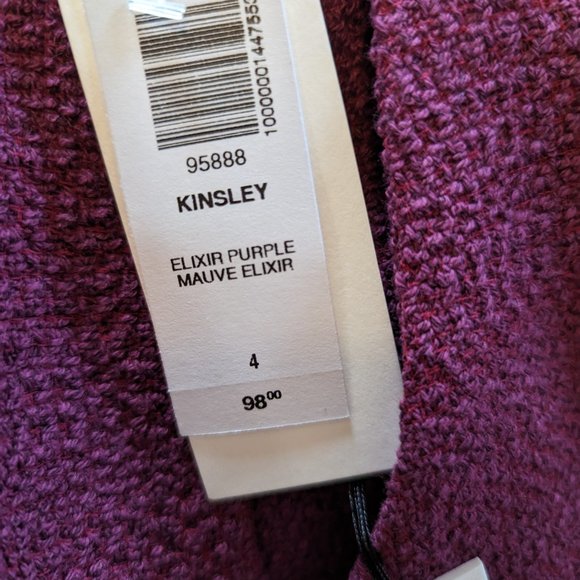 Aritzia Babaton Kinsley Mini Skirt in Elixir Purple size 4 - Picture 10 of 13